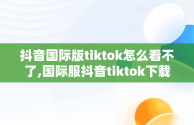 抖音国际版tiktok怎么看不了,国际服抖音tiktok下载为什么看不了