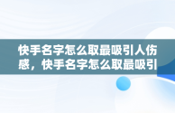 快手名字怎么取最吸引人伤感，快手名字怎么取最吸引人霸气 