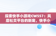 探索快手小游戏CW557：风靡社交平台的新宠，快手小游戏入口 