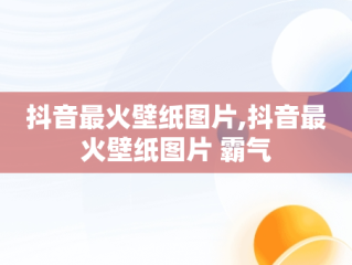 抖音最火壁纸图片,抖音最火壁纸图片 霸气