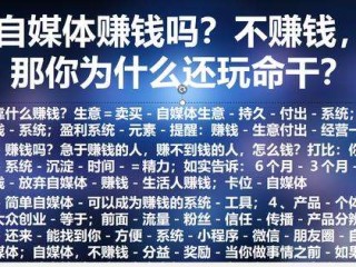 网络自媒体如何挣钱,网络自媒体如何挣钱快