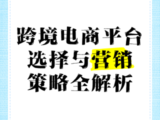 跨境电商平台有哪些营销活动,跨境电商的营销活动和营销方式有哪些
