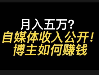 自媒体是如何赚钱的视频呢,自媒体是如何赚钱的视频
