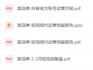 短视频运营复盘报告