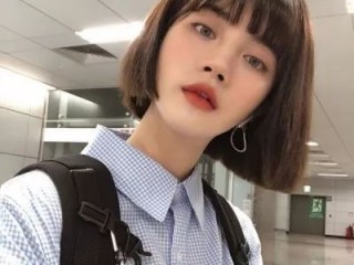 网红图片女生头像短发真人,网红图片女生头像短发