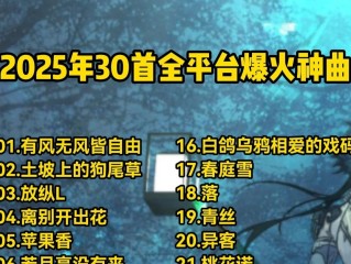 最火的歌2025(最火的歌2025年)