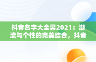 抖音名字大全男2021：潮流与个性的完美结合，抖音名字大全男2023搞笑两个字 