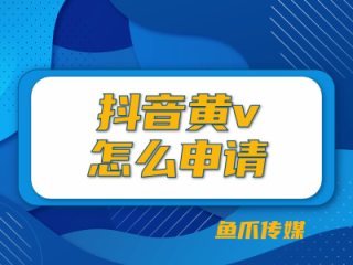 抖音黄v认证是什么(抖音黄v认证需要什么资料)