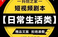 短视频拍摄文案脚本,短视频脚本案例100例