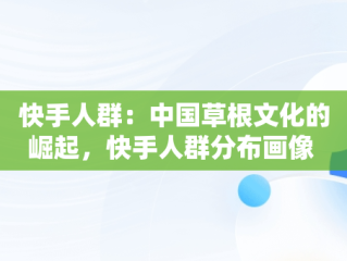 快手人群：中国草根文化的崛起，快手人群分布画像 