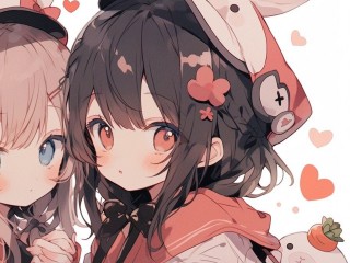 抖音最火闺蜜头像漫画,抖音最火闺蜜头像