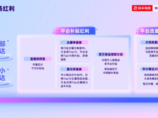 快手电商入驻流程及费用,快手电商入驻流程
