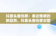 抖音头像伤感：表达情感的新趋势，抖音头像伤感女图片 