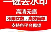 短视频去水印的方法(短视频去水印的方法是什么)