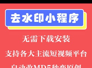 短视频去水印接口支持全网解析源码,短视频去水印接口