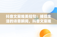 抖音文案唯美短句：捕捉生活的诗意瞬间，抖音文案唯美短句伤感 