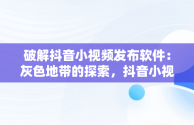 破解抖音小视频发布软件：灰色地带的探索，抖音小视频发布软件破解版 