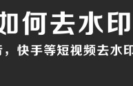 短视频下载去水印,短视频去水印免费下载