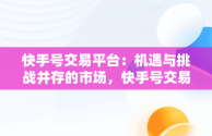 快手号交易平台：机遇与挑战并存的市场，快手号交易平台软件 