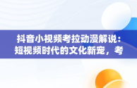 抖音小视频考拉动漫解说：短视频时代的文化新宠，考拉动漫解说bgm 