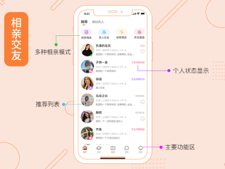 交友系统设计,交友系统