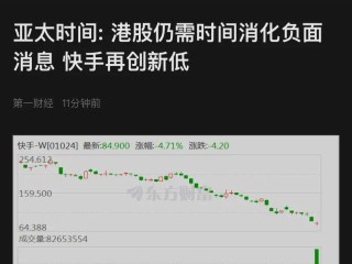 快手股价一股多少钱人民币,快手股价一股多少钱