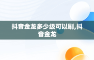 抖音金龙多少级可以刷,抖音金龙