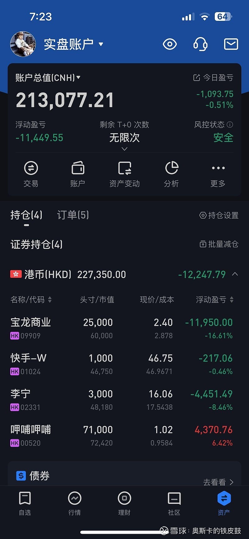快手股票行情实时,快手股票行情