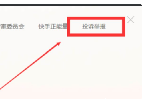 快手官网投诉举报平台,快手官网投诉举报